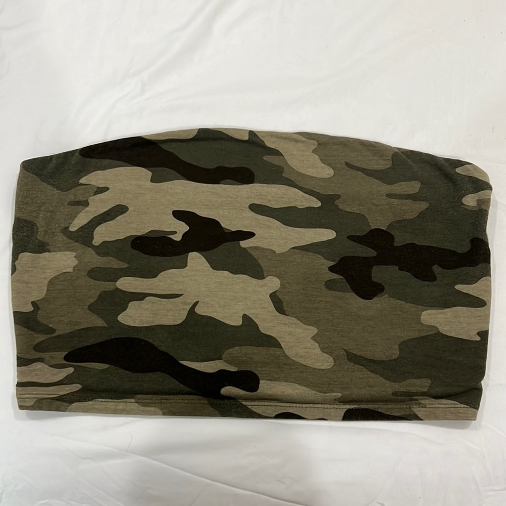 Camo Tube top